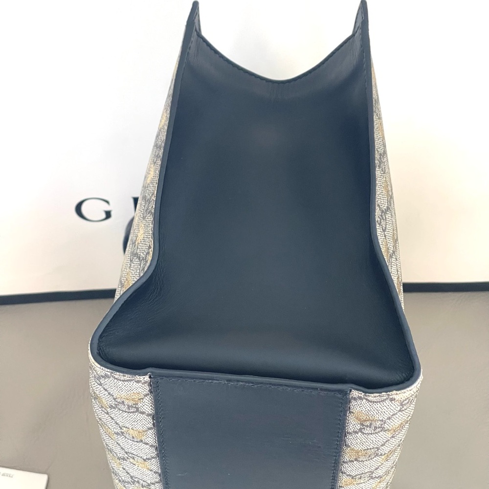Gucci padlock chain- Gold Bee collection- Handbag and wallet set - Picture 15 of 17